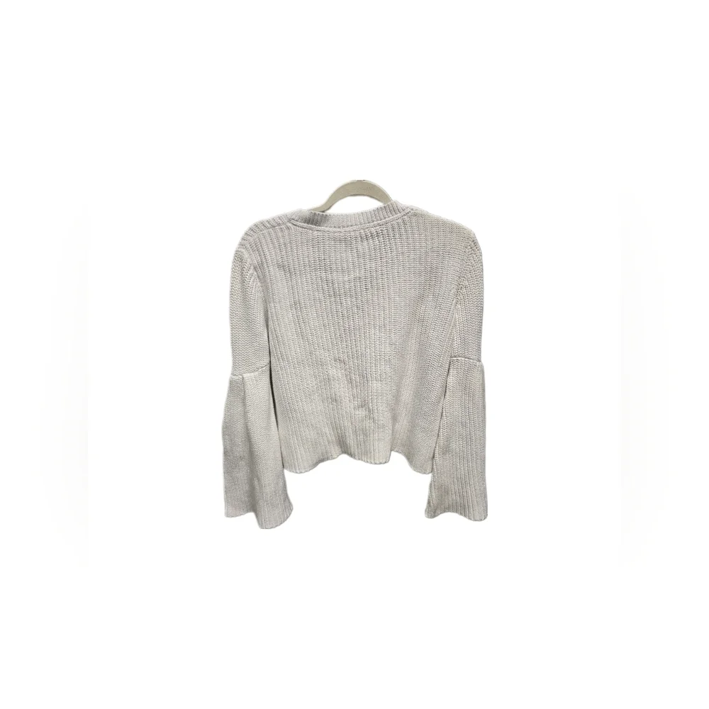 Free People Damsel Bell Sleeve Sweater white Size Medium